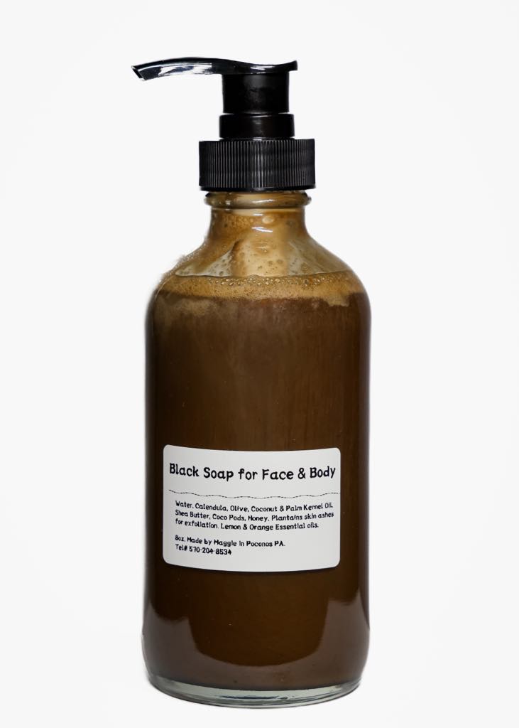 CONFIDENCE Anti-Aging Black Soap Face & Body Vit.C